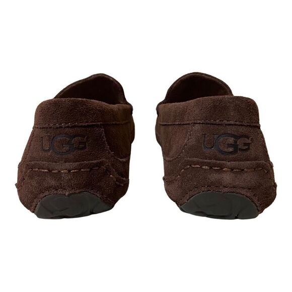 UGG Alder Faux Shearling Lined Suede Brown Slipper - Picture 4 of 9